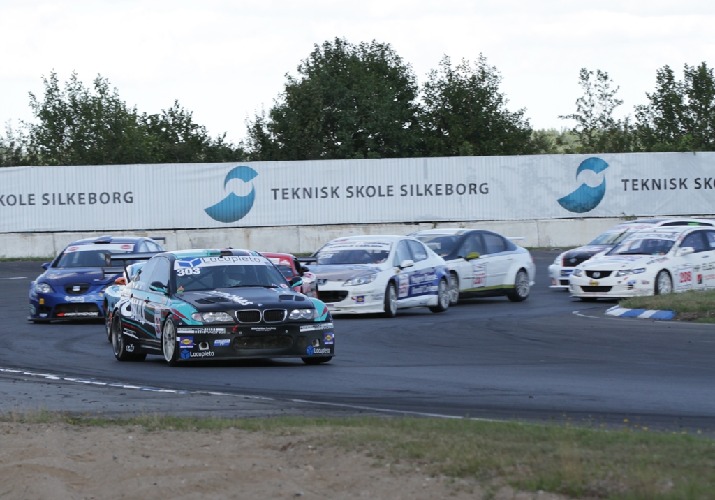 Michael Klostermann var allerede foran i starten
(Foto: Motorsporten.dk)
